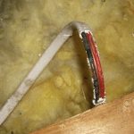 Electrical wiring damaged by mice.